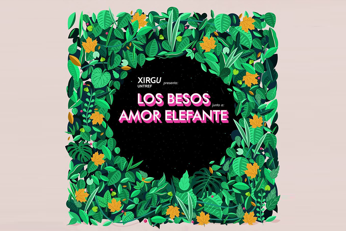 Noche infinita de canciones junto a Amor Elefante y Los Besos Noche infinita de canciones junto a Amor Elefante y Los Besos
